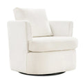 Juego de sillones giratorios tapizados en chenilla moderna, juego de sillones giratorios modernos para sala de estar