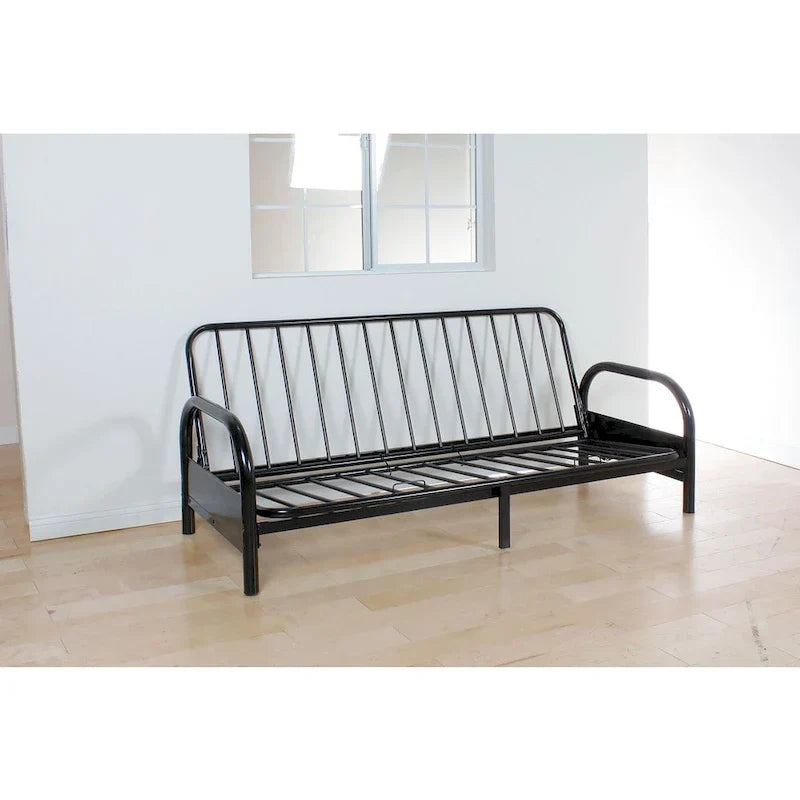 Armazón ajustable Alfonso para futón, metal negro