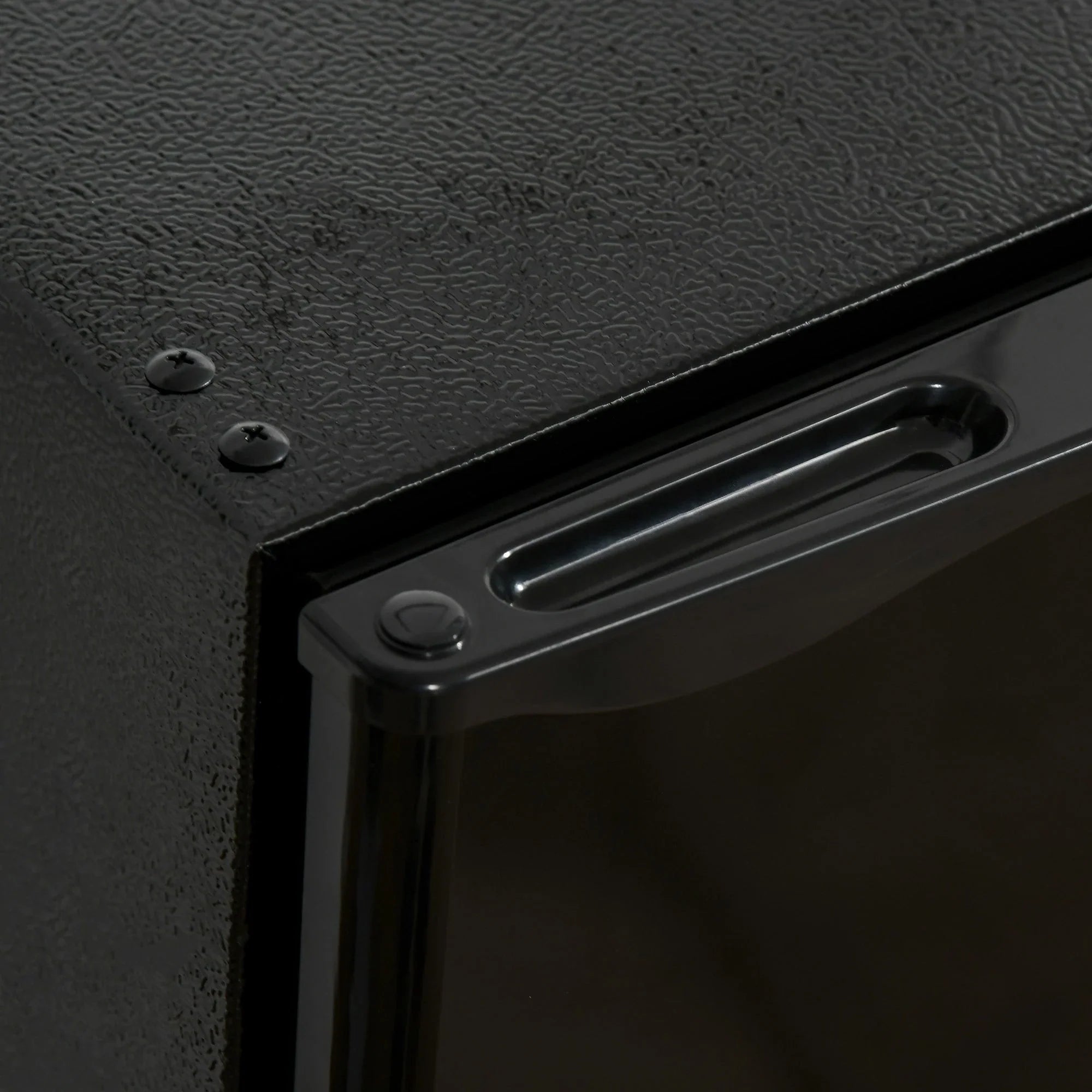 Mini Frigo da 3,2 Cu.Ft con Congelatore, Frigorifero Compatto a Porta Singola con Termostato Regolabile per Camera da Letto
