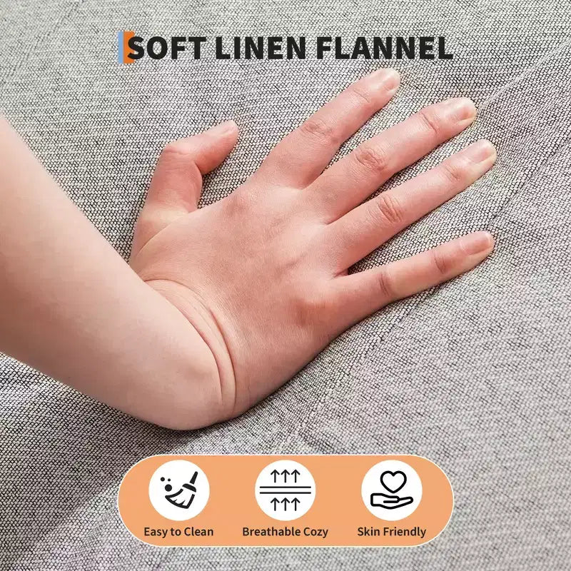 Divano Letto, Divano Futon Reclinabile a 3 Posti, Divano Letto Convertibile Moderno in Tessuto, Perfetto per Soggiorno, Camera da Letto e Appartamento