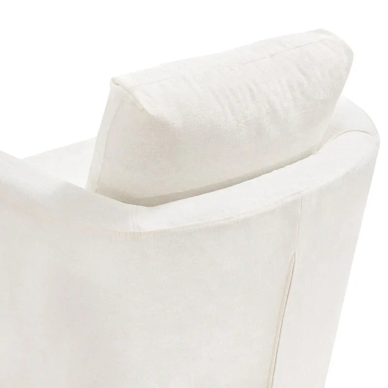 Juego de sillones giratorios tapizados en chenilla moderna, juego de sillones giratorios modernos para sala de estar