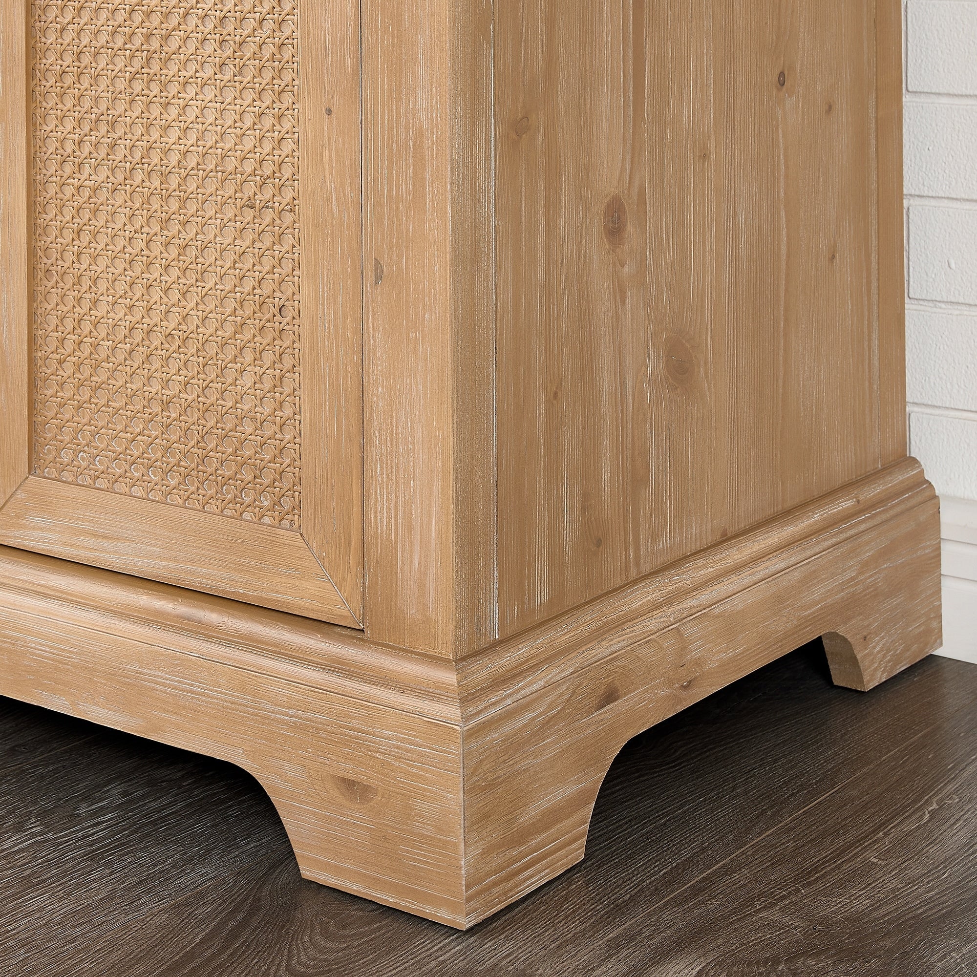 Mueble de baño Hervas con encimera de mármol natural sin espejo