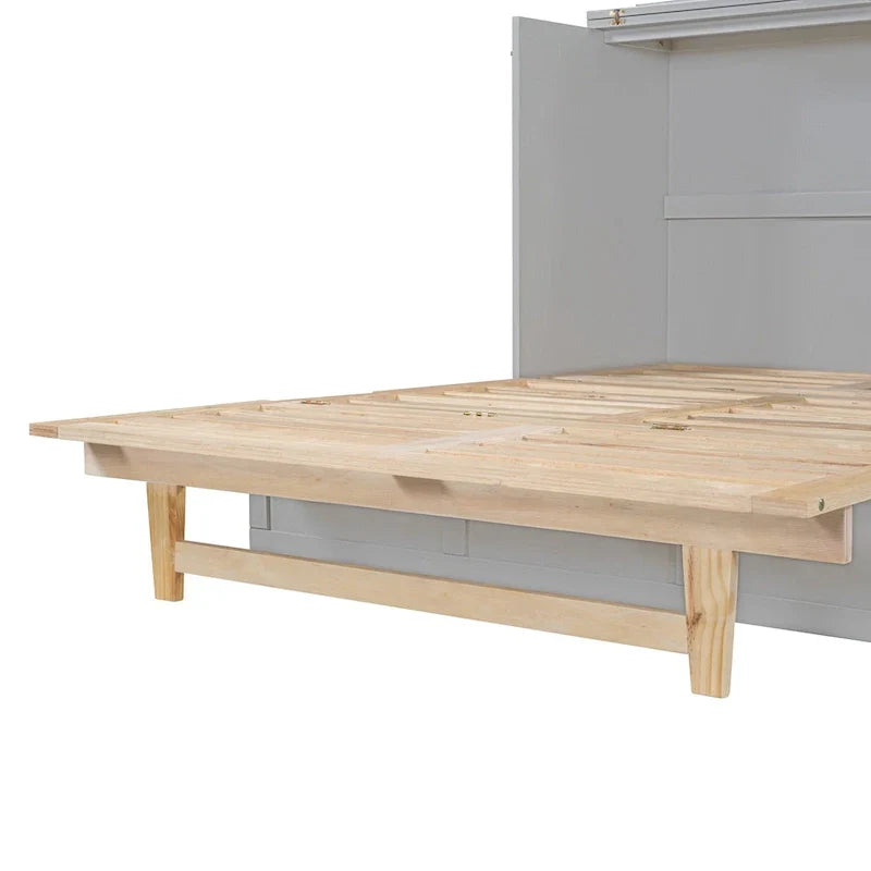 Cama Murphy de tamaño completo Nestfair con cajones grandes