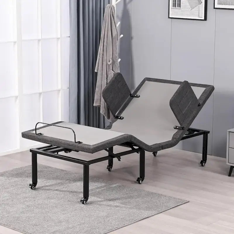Cama articulada con control remoto inalámbrico, base de cama de hospital con/sin colchón