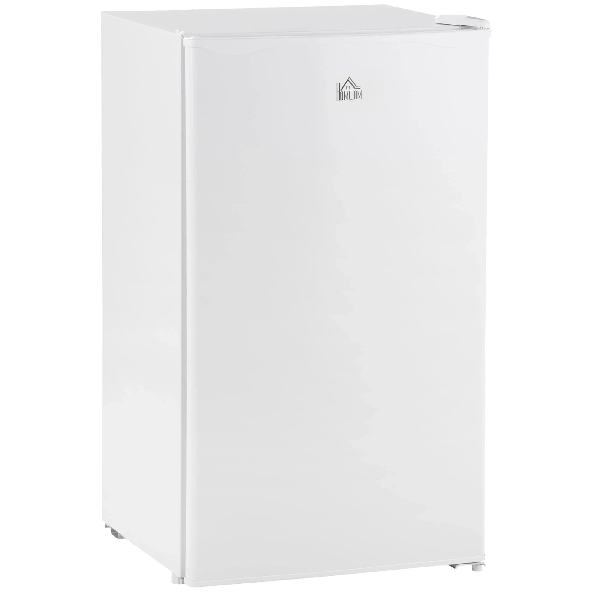 Mini Frigo da 3,2 Cu.Ft con Congelatore, Frigorifero Compatto a Porta Singola con Termostato Regolabile per Camera da Letto
