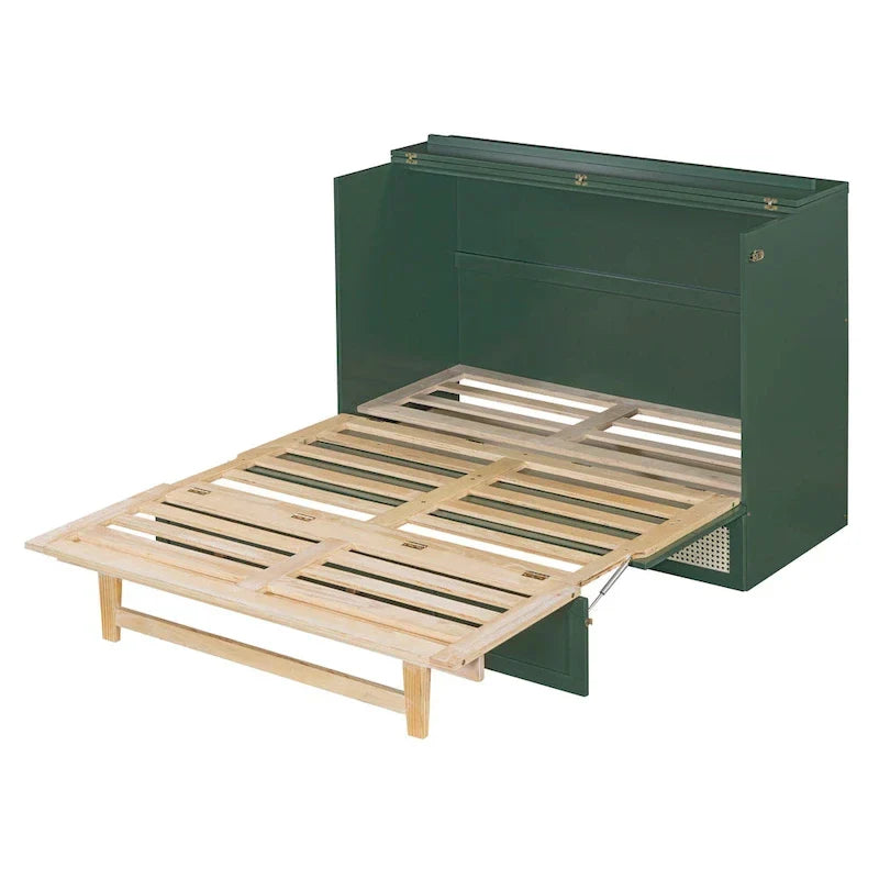 Cama Murphy de tamaño completo Nestfair con cajones grandes