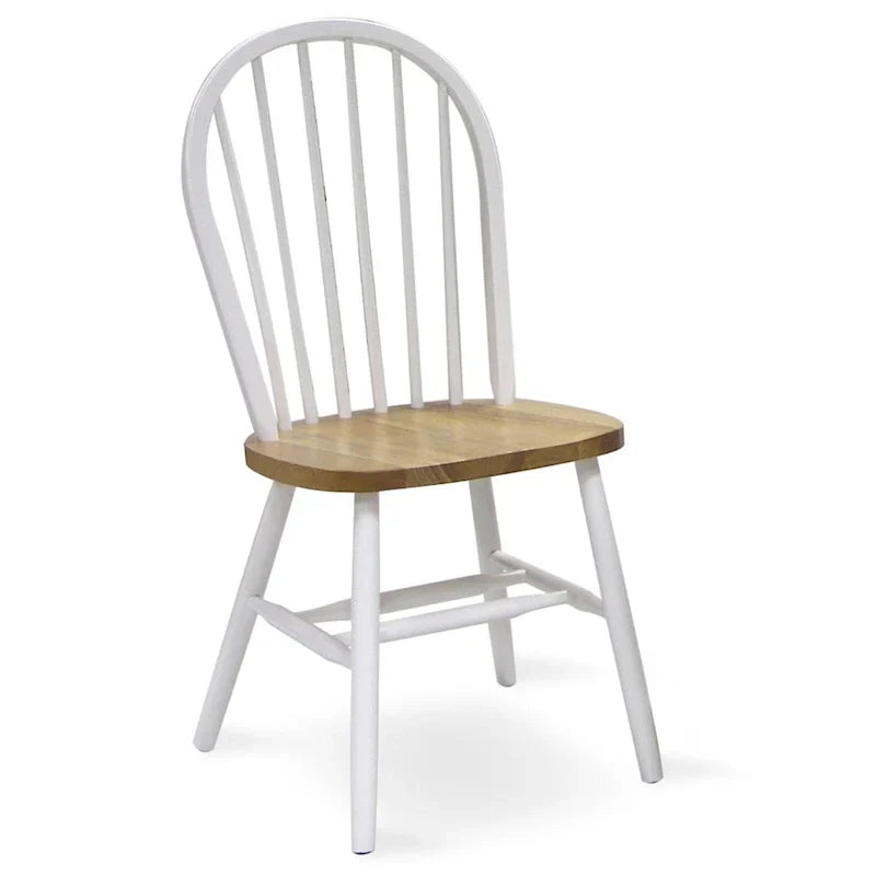 Silla de comedor Windsor de madera maciza con husillos de International Concepts