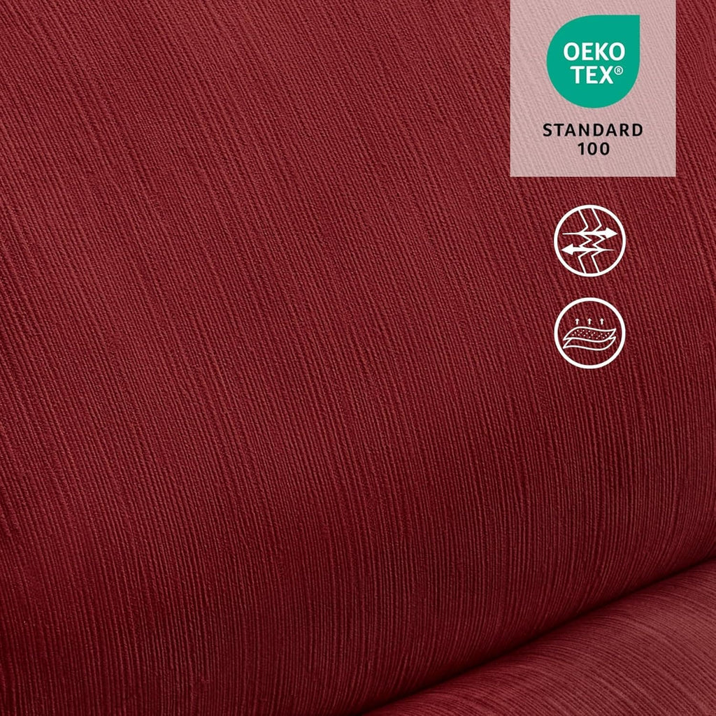 MCombo Sillón reclinable de balanceo eléctrico sin brazos con doble motor de gran tamaño, reclinable sin brazos, perfecto para sala de estar, tela PR607