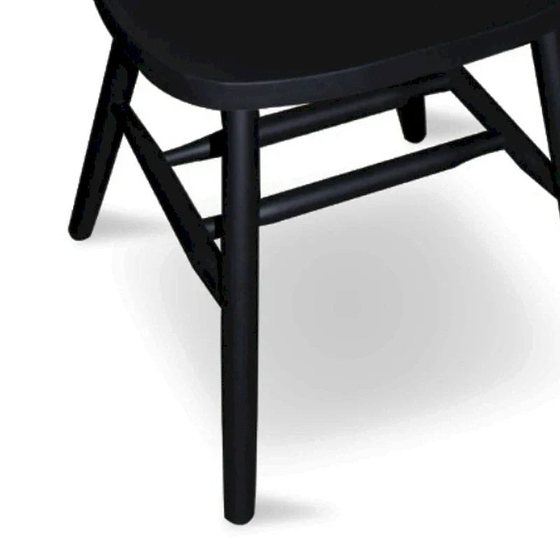 Silla de comedor Windsor de madera maciza con husillos de International Concepts