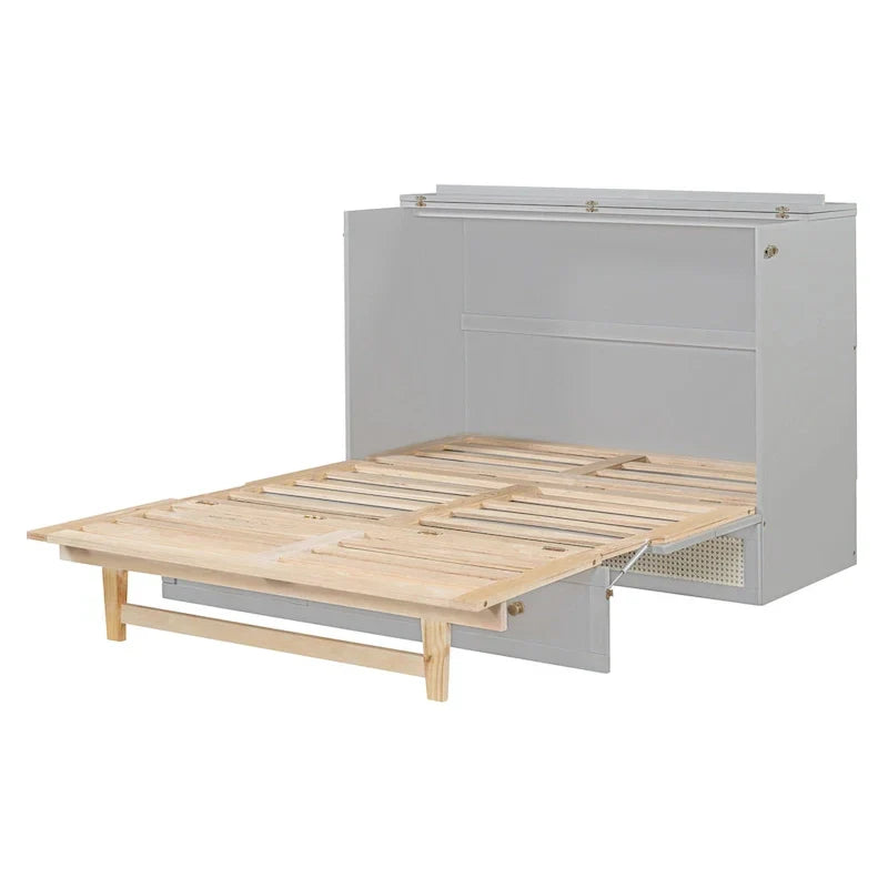 Cama Murphy de tamaño completo Nestfair con cajones grandes