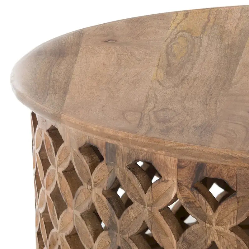 Mesa de centro redonda Antkea de SAFAVIEH - 35 L x 35 An x 16 Al - 35Anx35Fx16Al