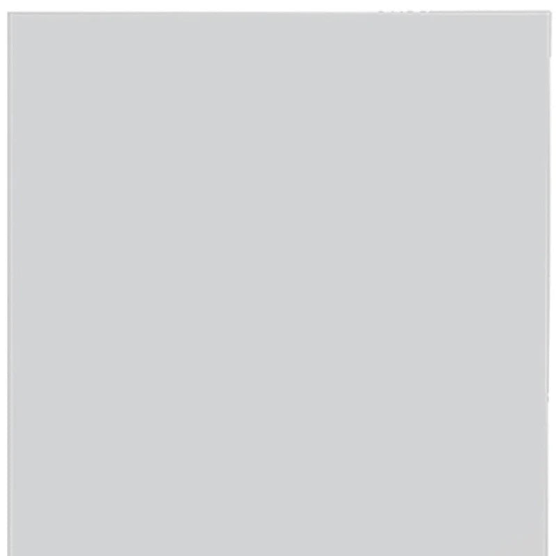 HomeRoots Alacena o armario de almacenamiento de madera blanca de 47" - 16.9" X 47.4" X 12.3"