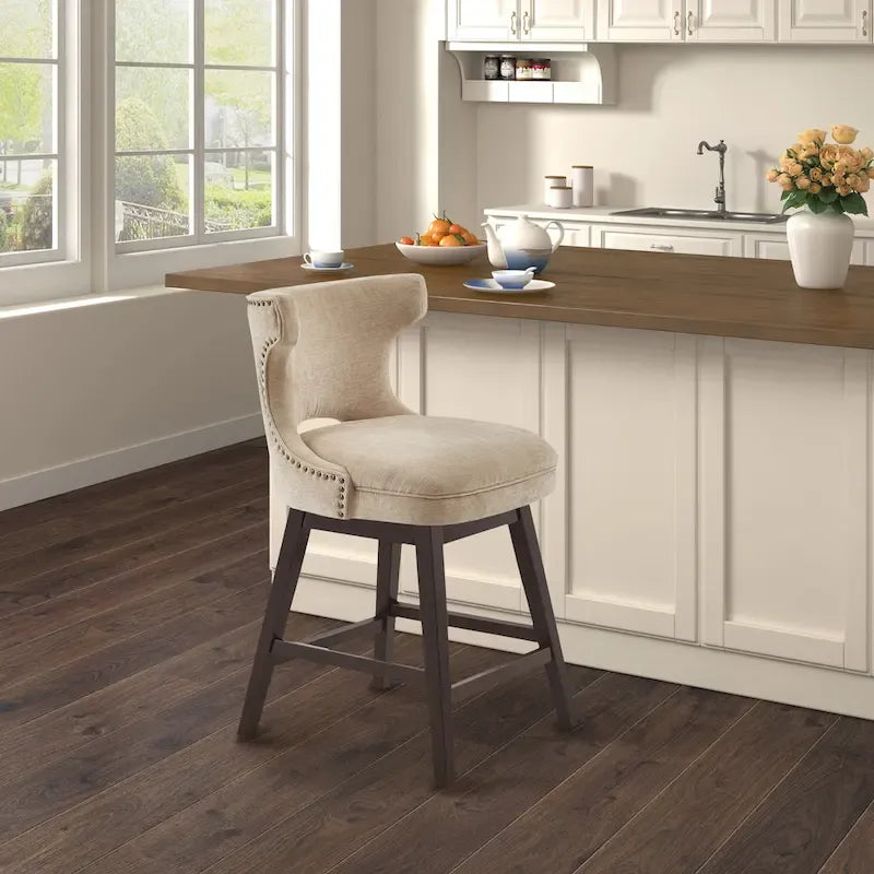 Taburete de mostrador giratorio 360 grados Madison Park Janet