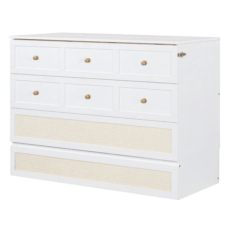 Cama Murphy de tamaño completo Nestfair con cajones grandes