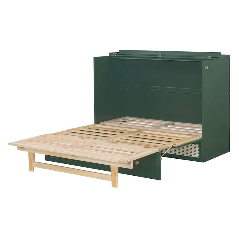 Cama Murphy de tamaño completo Nestfair con cajones grandes