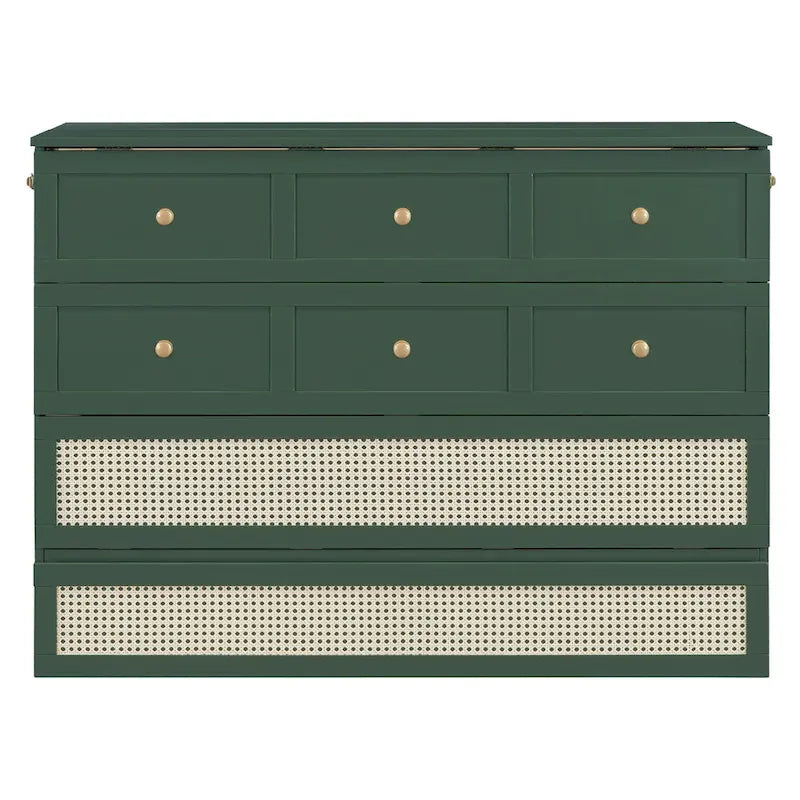 Cama Murphy de tamaño completo Nestfair con cajones grandes