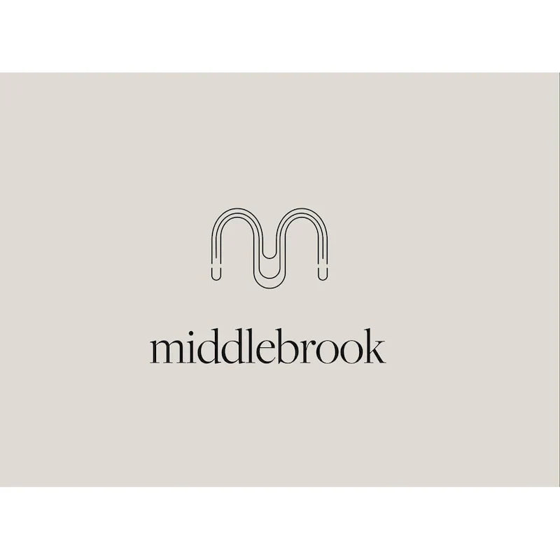 Mobile TV Middlebrook Cassandra da 58 pollici con motivo bookmatch