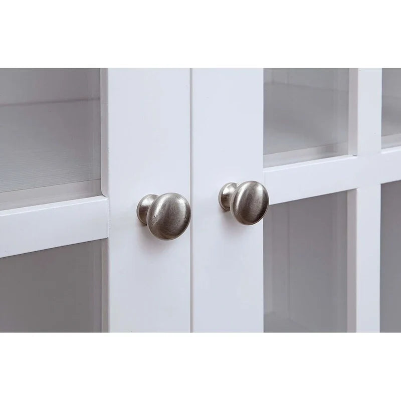 Mueble de TV de Lujo Big Sur de Convenience Concepts con Armarios de Almacenamiento y Estante para Televisores de hasta 55 Pulgadas