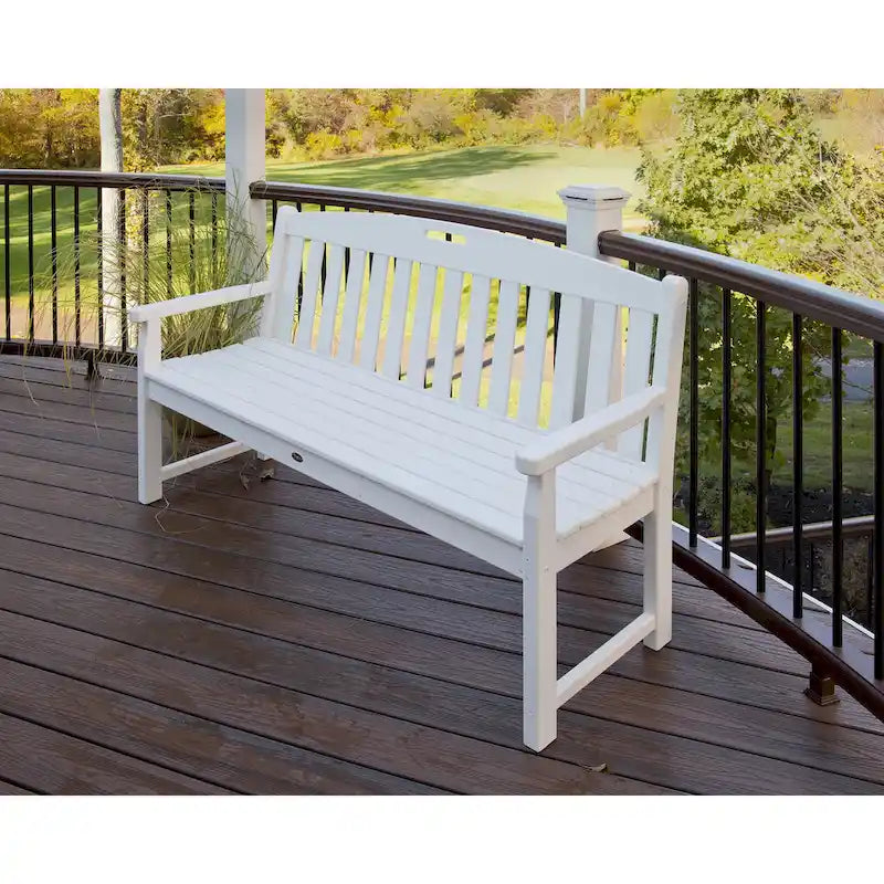 Banco Yacht Club de 60 pulgadas de POLYWOOD Trex Outdoor Furniture