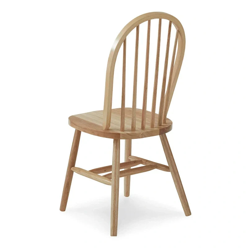 Silla de comedor Windsor de madera maciza con husillos de International Concepts