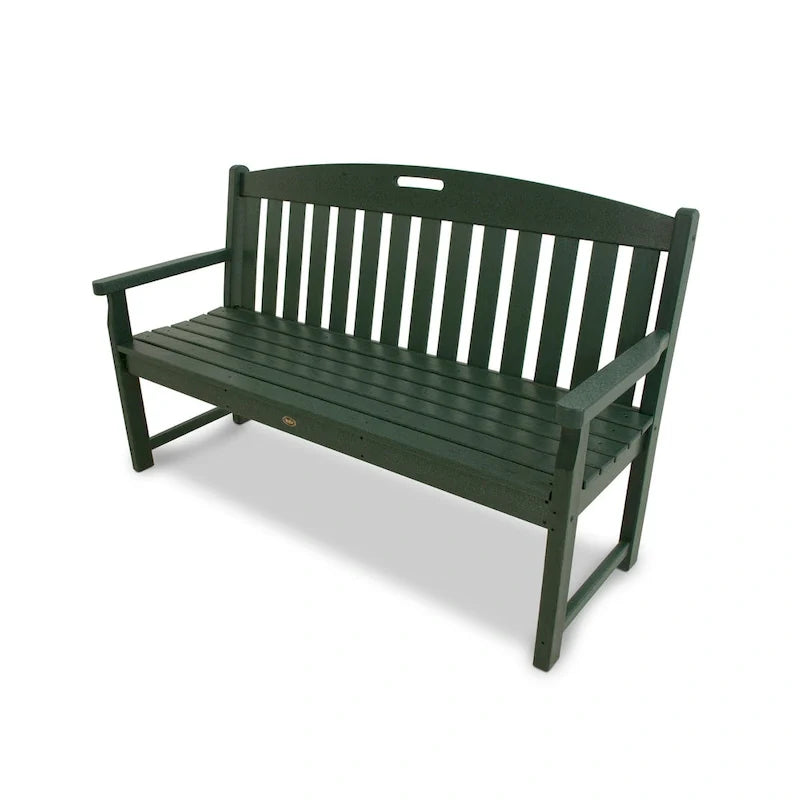 Banco Yacht Club de 60 pulgadas de POLYWOOD Trex Outdoor Furniture