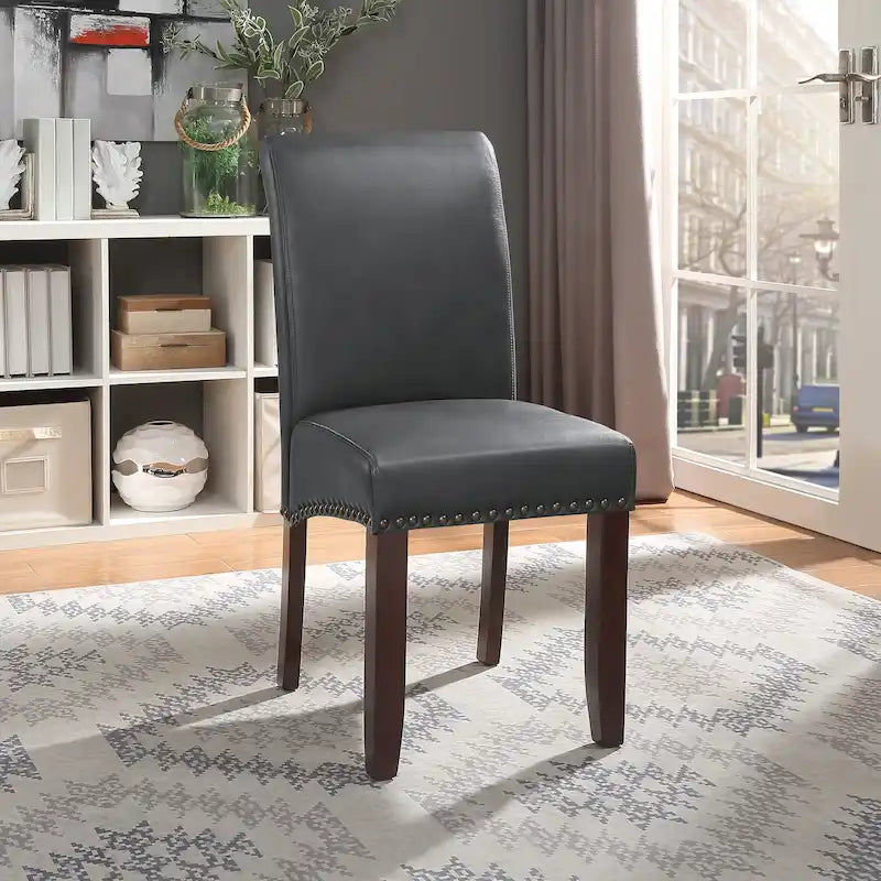 Silla Parsons Copper Grove Five Bridge Eco de Piel Sintética con Tachuelas