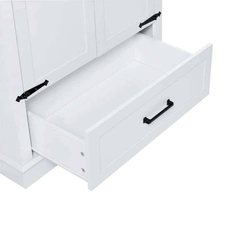 Armario Alto de Almacenamiento para Baño
