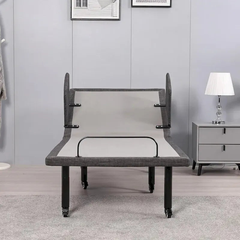 Cama articulada con control remoto inalámbrico, base de cama de hospital con/sin colchón
