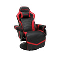 Sillón reclinable para videojuegos - Silla de juego reclinable con reposapiés