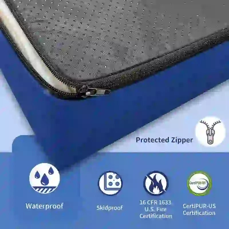 Cama articulada con control remoto inalámbrico, base de cama de hospital con/sin colchón