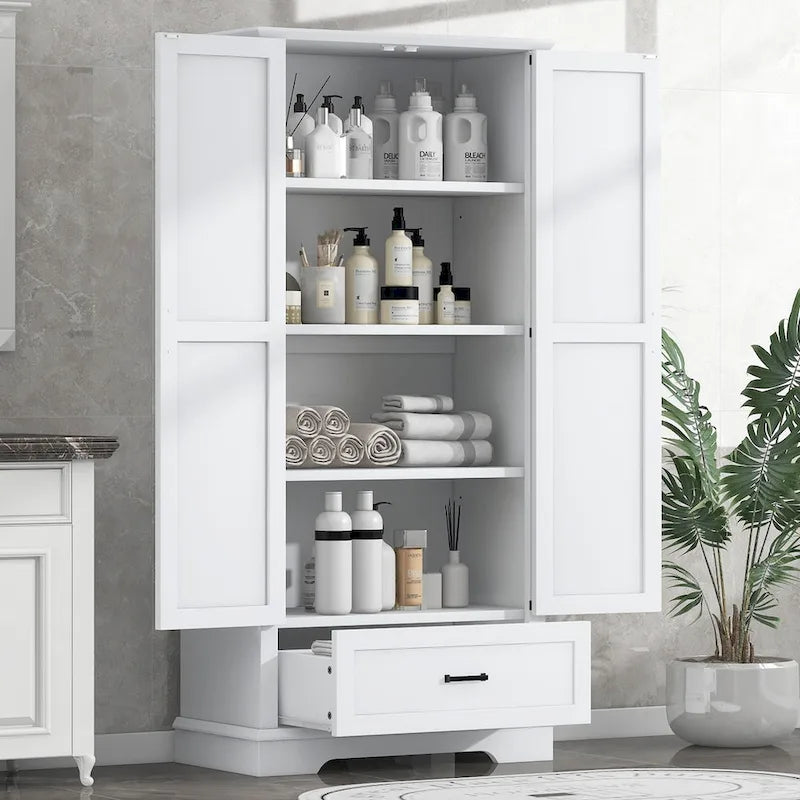 Armario Alto de Almacenamiento para Baño
