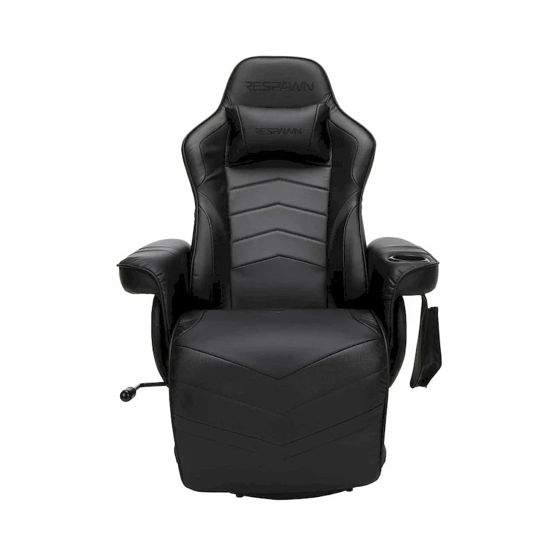 Sillón reclinable para videojuegos - Silla de juego reclinable con reposapiés