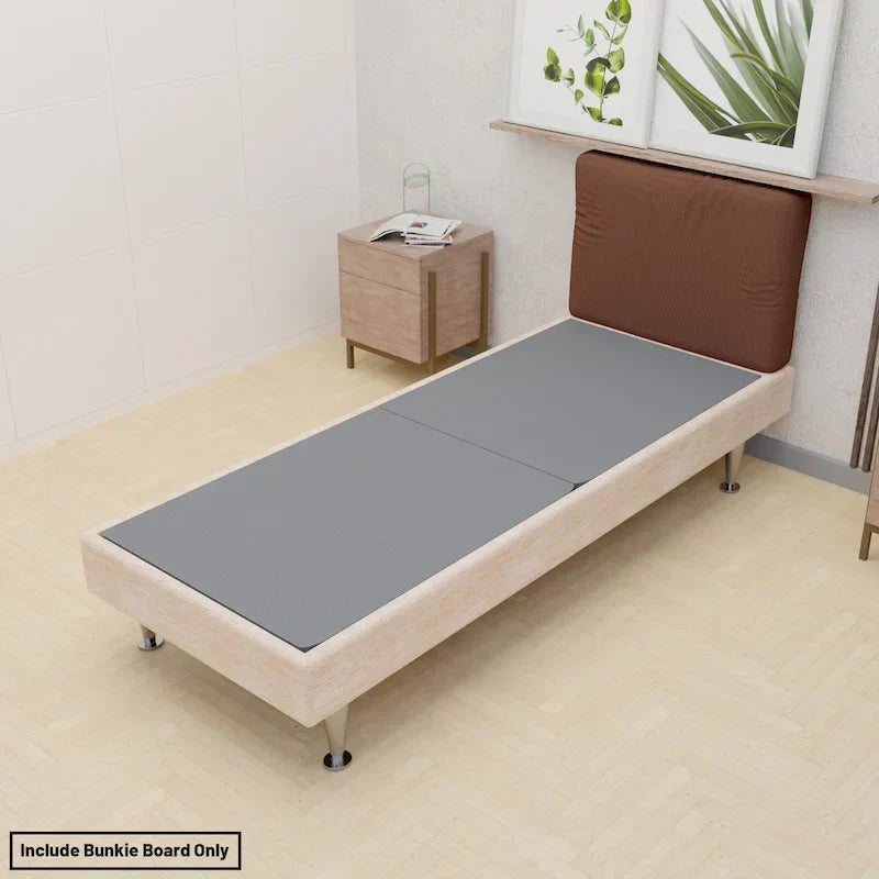 ONETAN, Base de Somier Dividida de 1.5 Pulgadas para Soporte de Colchón/Cama - Completamente Ensamblada, Comodidad y Soporte Mejorados, Gris