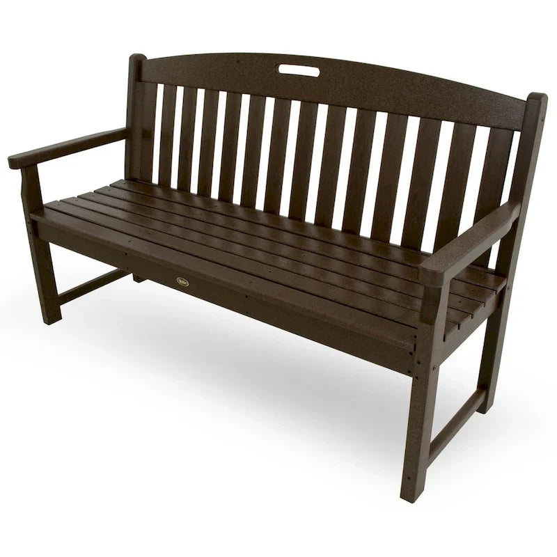 Banco Yacht Club de 60 pulgadas de POLYWOOD Trex Outdoor Furniture