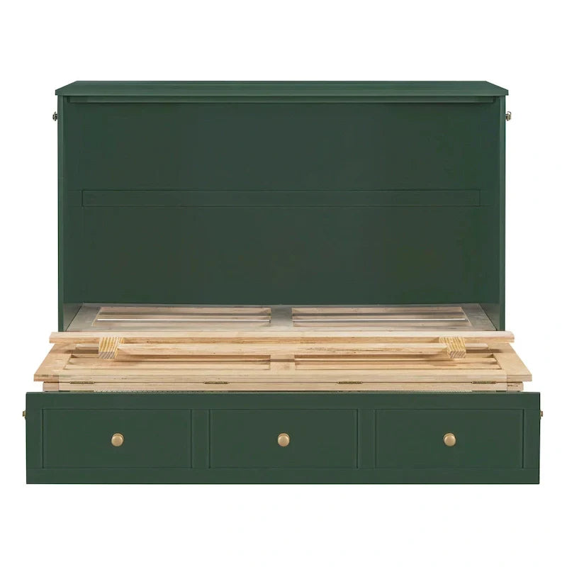 Cama Murphy de tamaño completo Nestfair con cajones grandes
