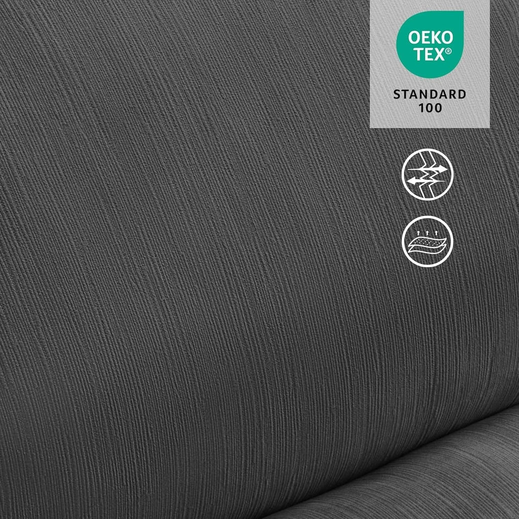 MCombo Sillón reclinable de balanceo eléctrico sin brazos con doble motor de gran tamaño, reclinable sin brazos, perfecto para sala de estar, tela PR607