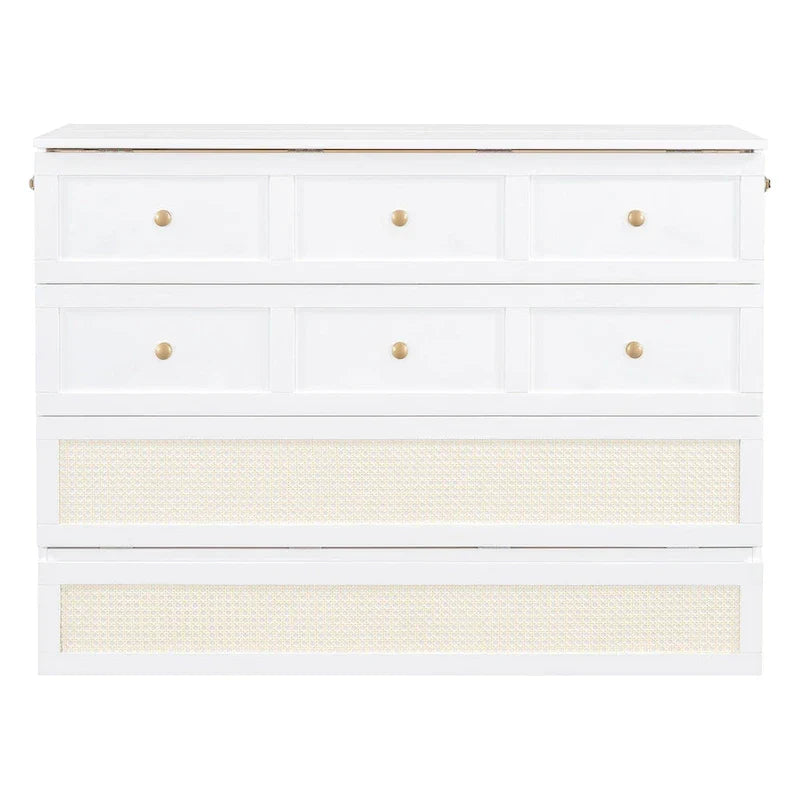 Cama Murphy de tamaño completo Nestfair con cajones grandes