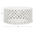 Mesa de centro redonda Antkea de SAFAVIEH - 35 L x 35 An x 16 Al - 35Anx35Fx16Al