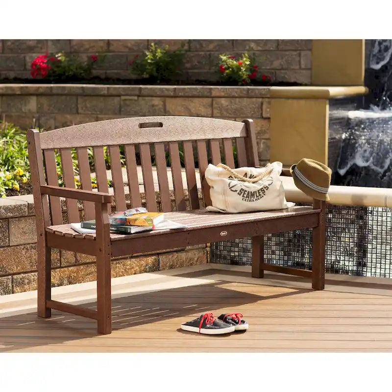 Banco Yacht Club de 60 pulgadas de POLYWOOD Trex Outdoor Furniture
