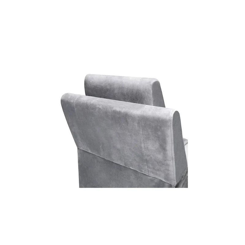 Sillón Reclinable Deluxe para Niños con Reposapiés, Reposacabezas y 2 Portavasos, Reclinable Infantil de Microfibra para Mayores de 3 Años