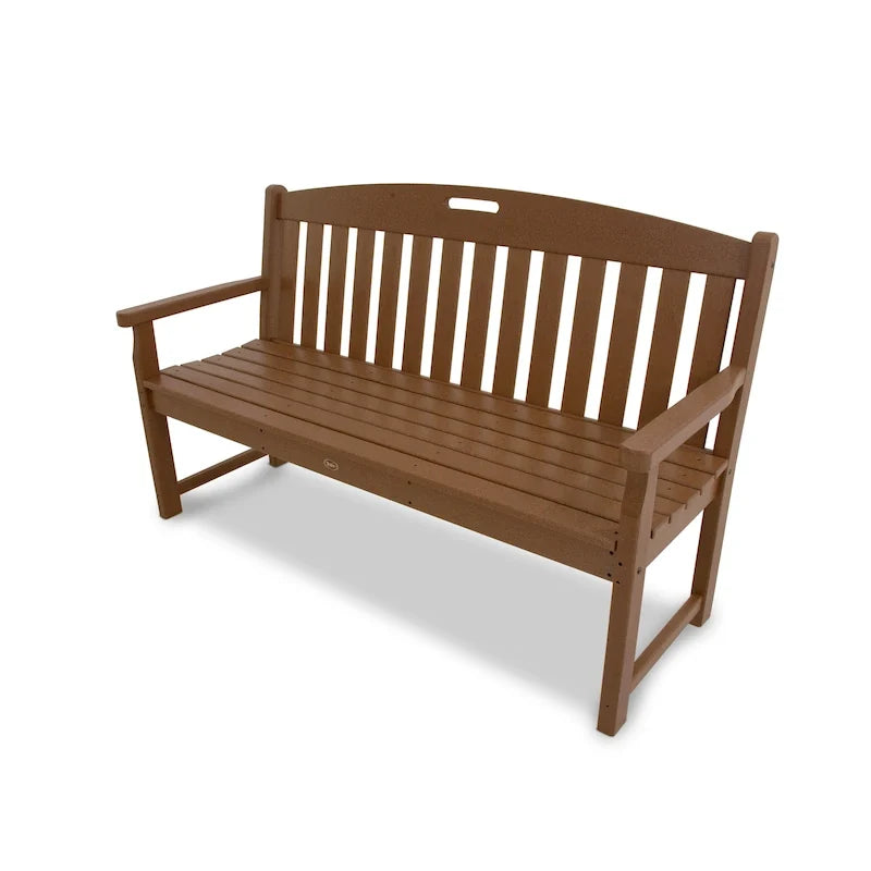 Banco Yacht Club de 60 pulgadas de POLYWOOD Trex Outdoor Furniture