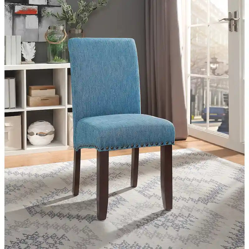 Silla Parsons Copper Grove Five Bridge Eco de Piel Sintética con Tachuelas