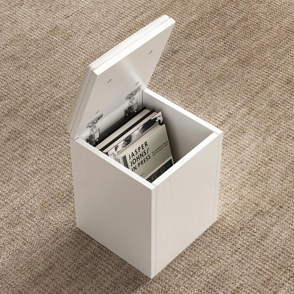 Mesa de centro elevable y plegable con 4 taburetes y almacenamiento