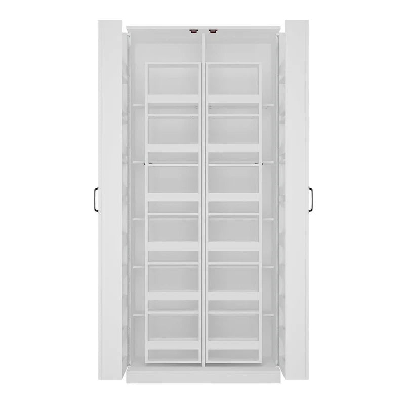 Organizador de cocina versátil: Armario compacto de 31.5" con almacenamiento inteligente
