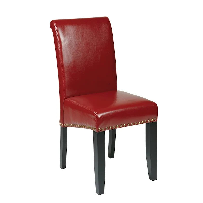 Silla Parsons Copper Grove Five Bridge Eco de Piel Sintética con Tachuelas