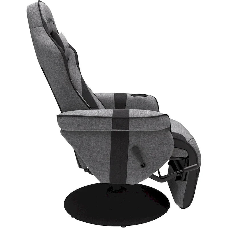 Sillón reclinable para videojuegos - Silla de juego reclinable con reposapiés