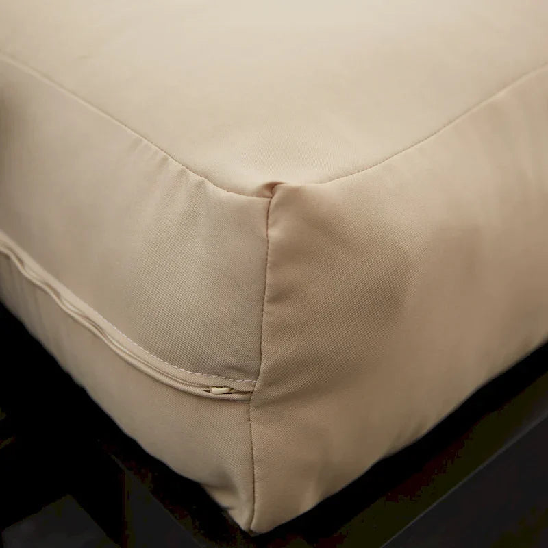 Colchón de futón TruPedic de 12 pulgadas, gris granito completo