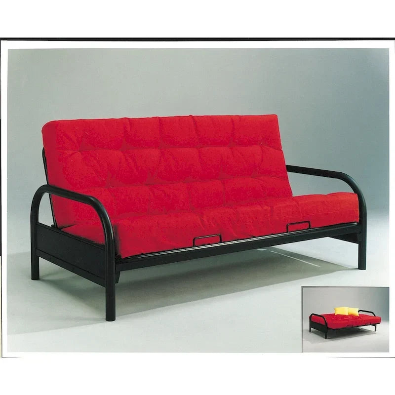 Armazón ajustable Alfonso para futón, metal negro