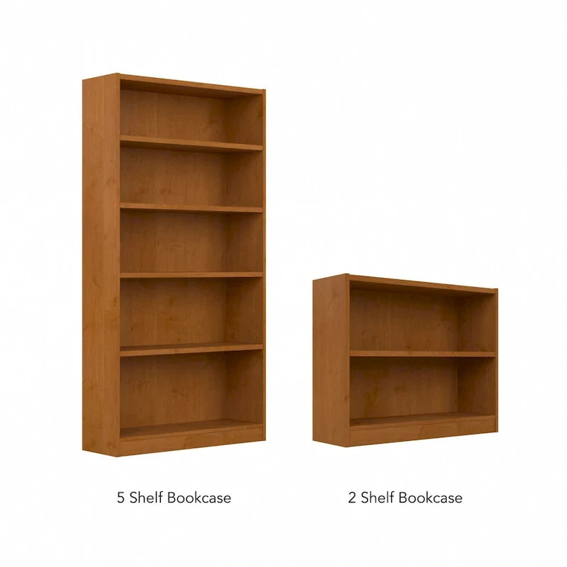 Estantería alta de 5 estantes Universal de Bush Furniture
