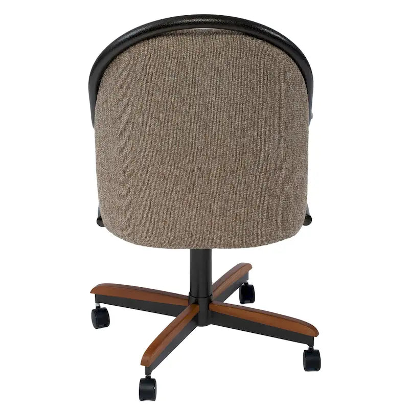 Silla de comedor giratoria e inclinable para comedores informales - 38 Al. x 22½ An. x 22 Pr. - 38 Al. x 24 An. x 22 Pr.
